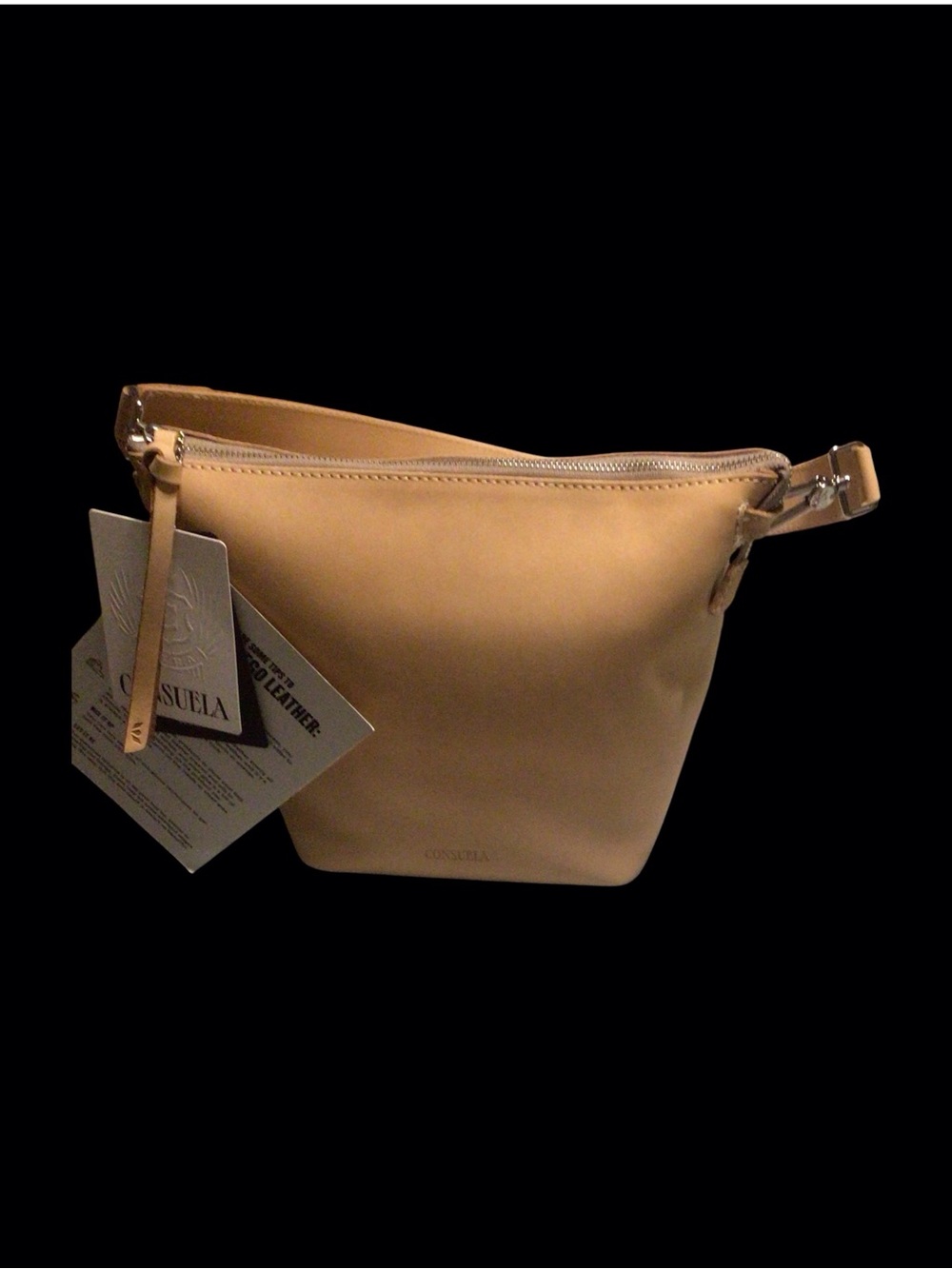 NWT...Womens Consuelo Diego Wedge leather bag. - Picture 2 of 3